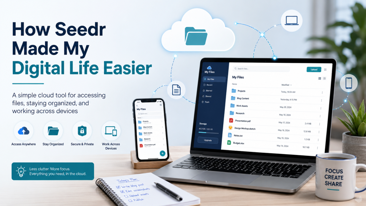 How Seedr Has Made My Digital Life a Little Easier